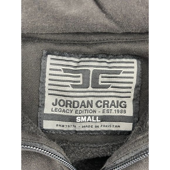 Jordan Craig Legacy Edition Women's Full Zip Black Hoodie Sweatshirt Size S - Picture 5 of 10